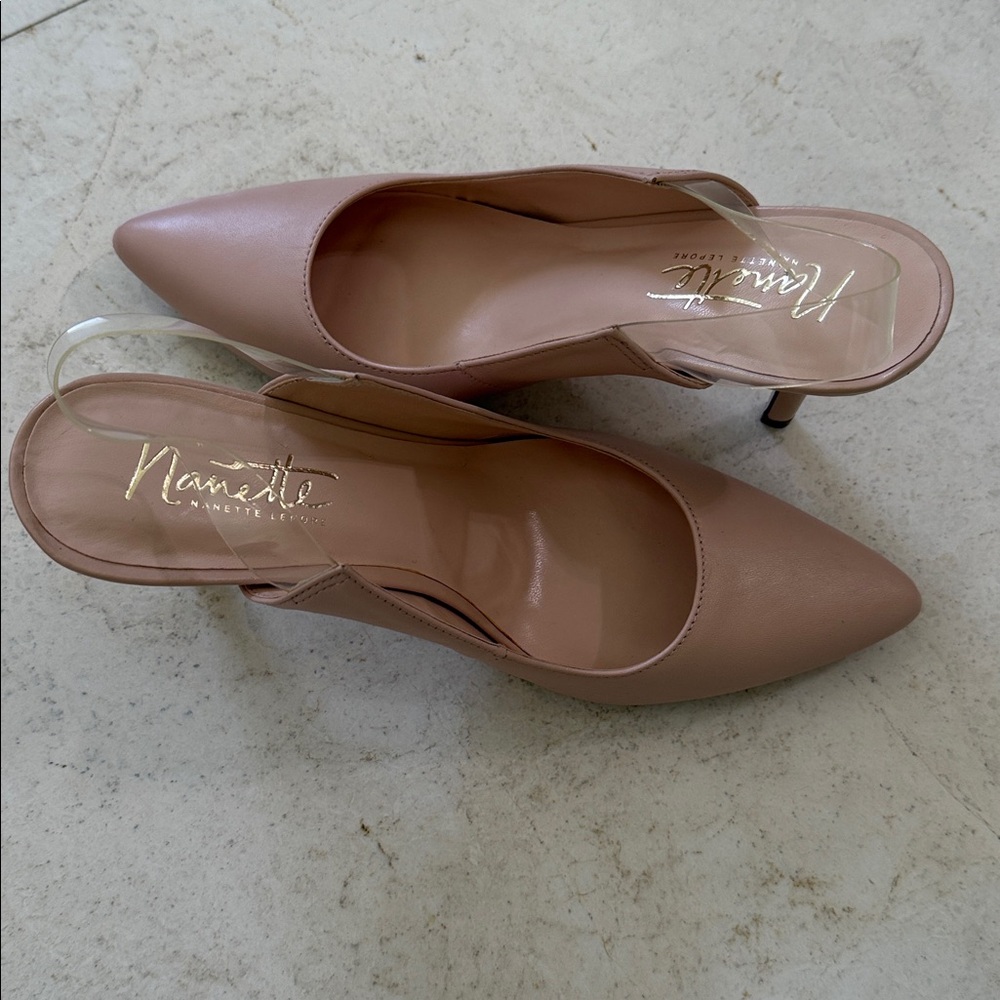 NWOT- Nannette Soft Pink Slingback Shoes